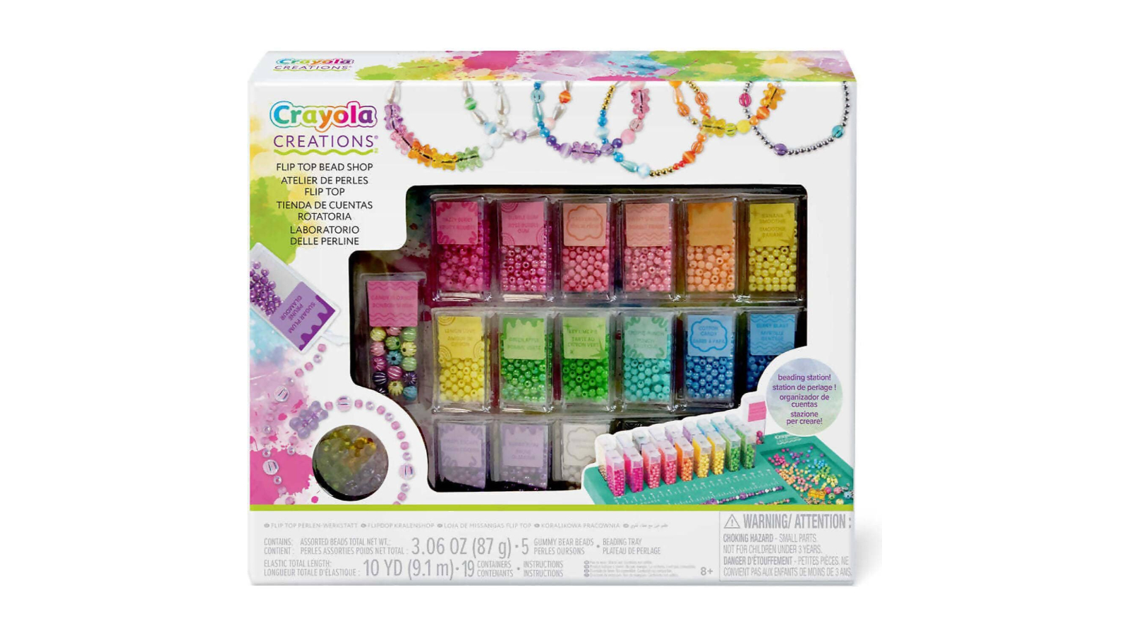 Crayola Creations Flip Top Bead Shop Kit