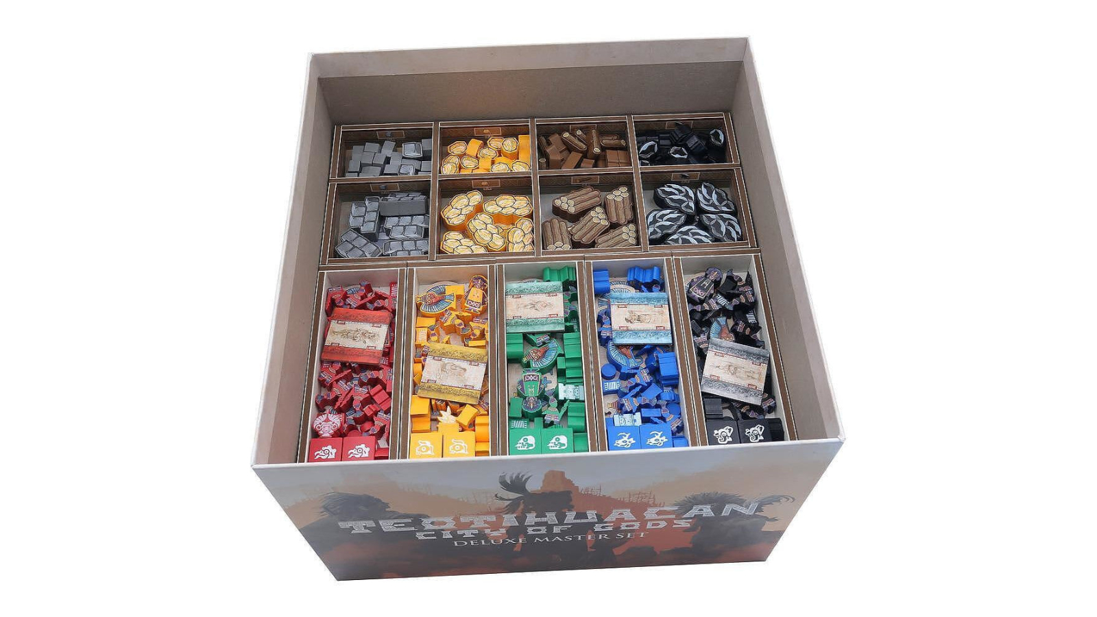Folded Space Colour Game Insert Teotihuacan Deluxe Master Set