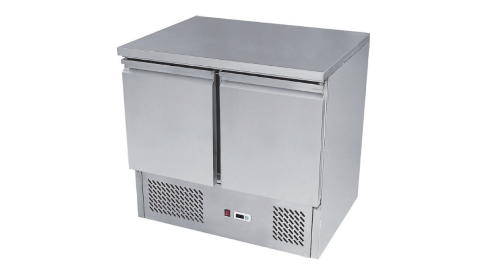 Atosa Commercial 2-Door Pizza Table Saladette Fridge