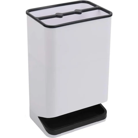 Vikus Umbrella Stand Holder Entryway Organizer - White
