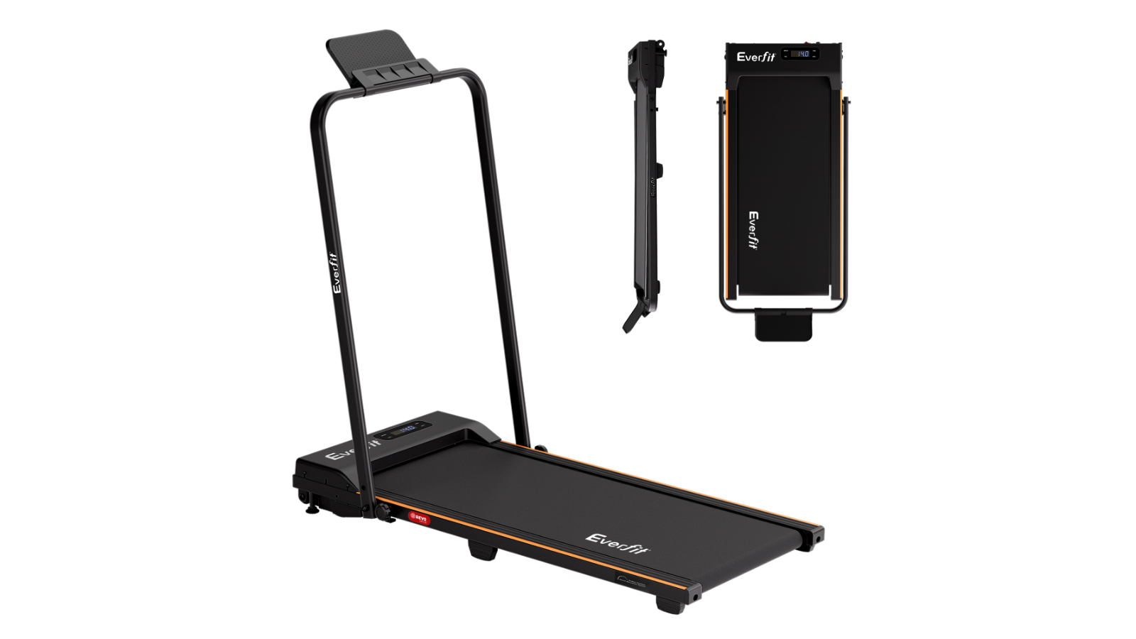 Everfit 3-in-1 Foldable Under Desk Walking Pad - Black