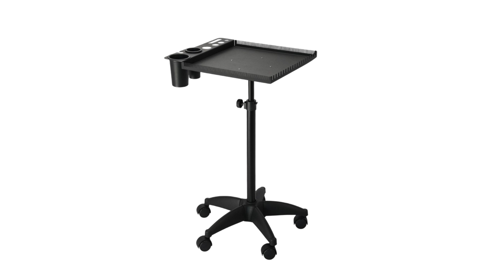 Adjustable Hair Salon Trolley Cart with Colouring Bowl