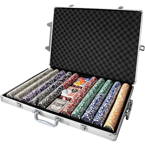 Poker Chips Game Playset