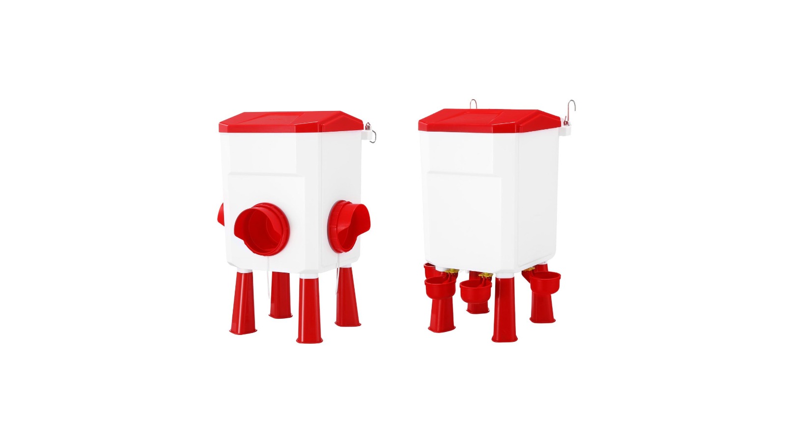 Pet Scene 12kg Automatic Chicken Feeder and 11L Waterer Set