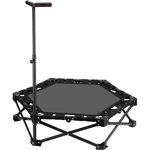 42inch Fitness Trampoline with Handlebar, 150kg Rebounder