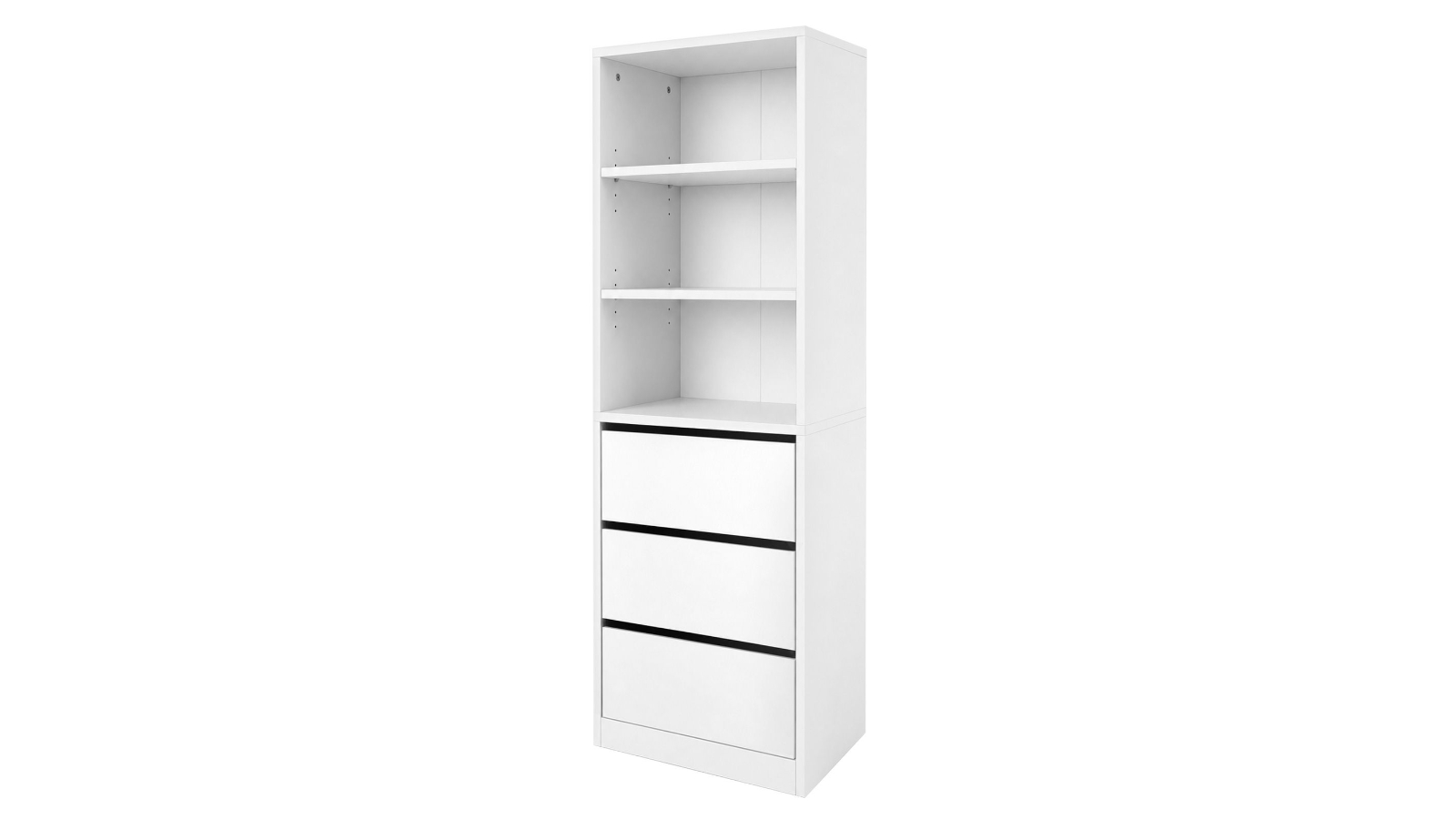 Slim Tall Storage Cabinet with 3-Drawer