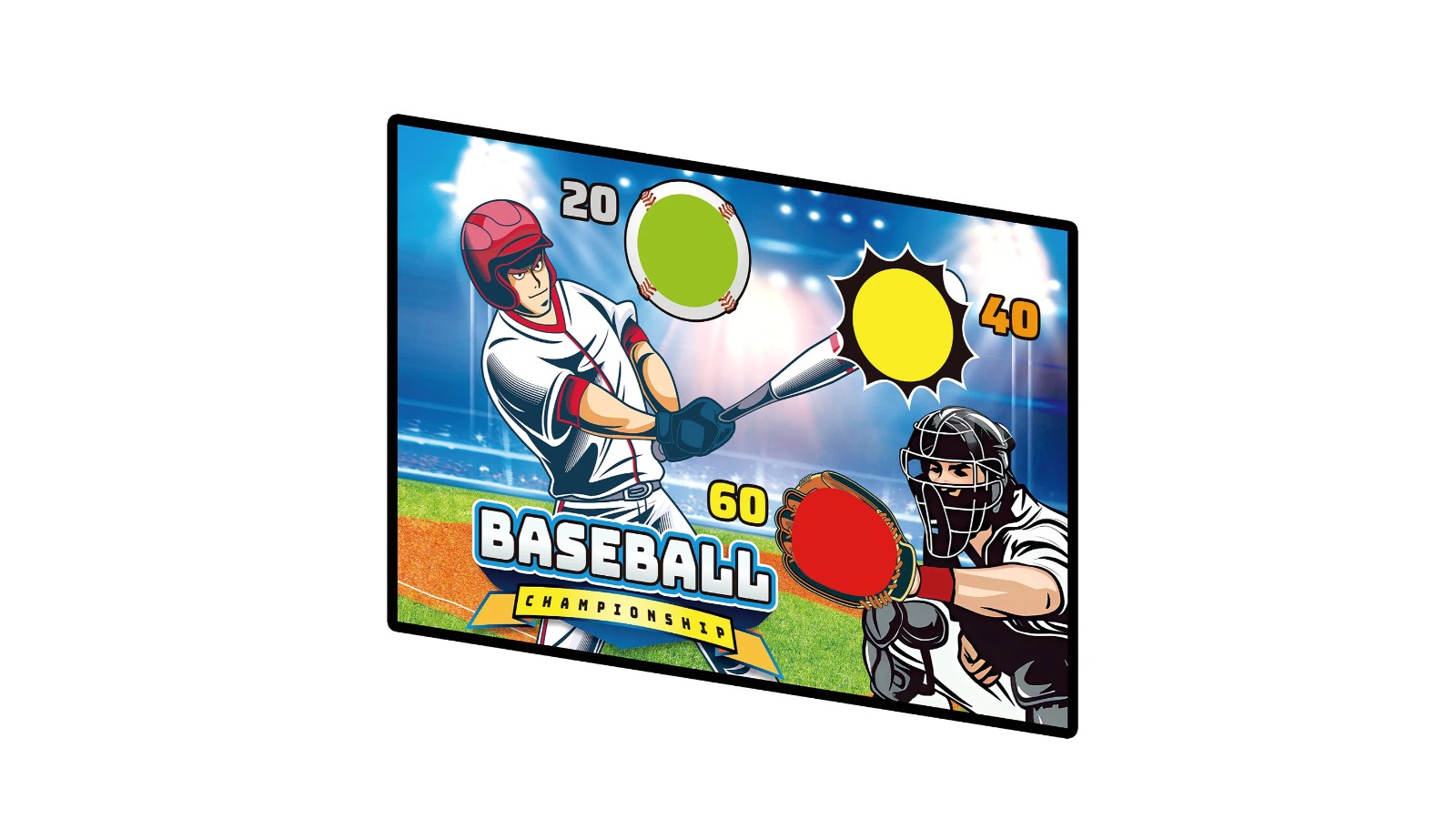 Kids Baseball Training Target Mat Game Set