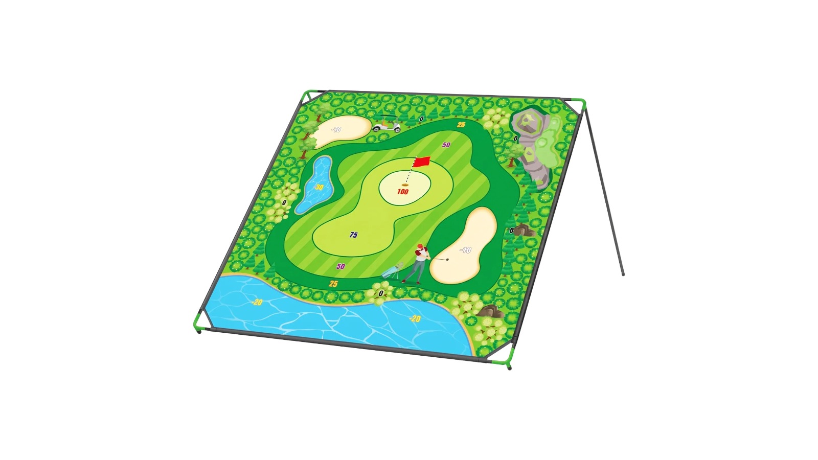 Portable Golf Chipping Target Game Set