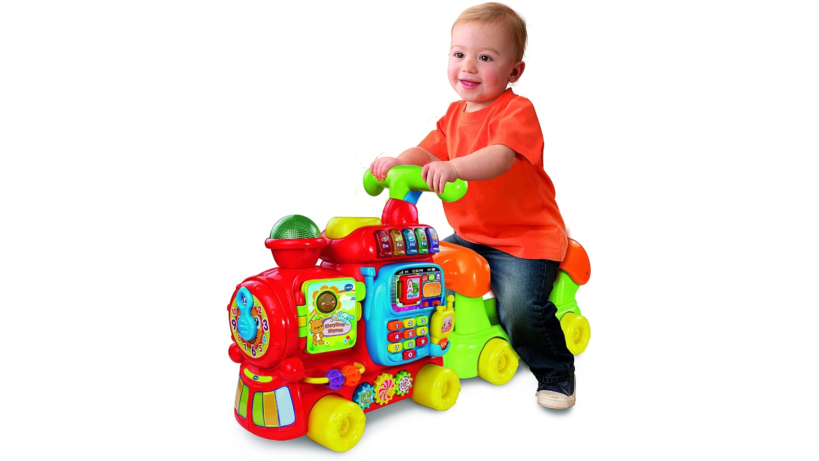 Vtech baby push and ride alphabet train discount