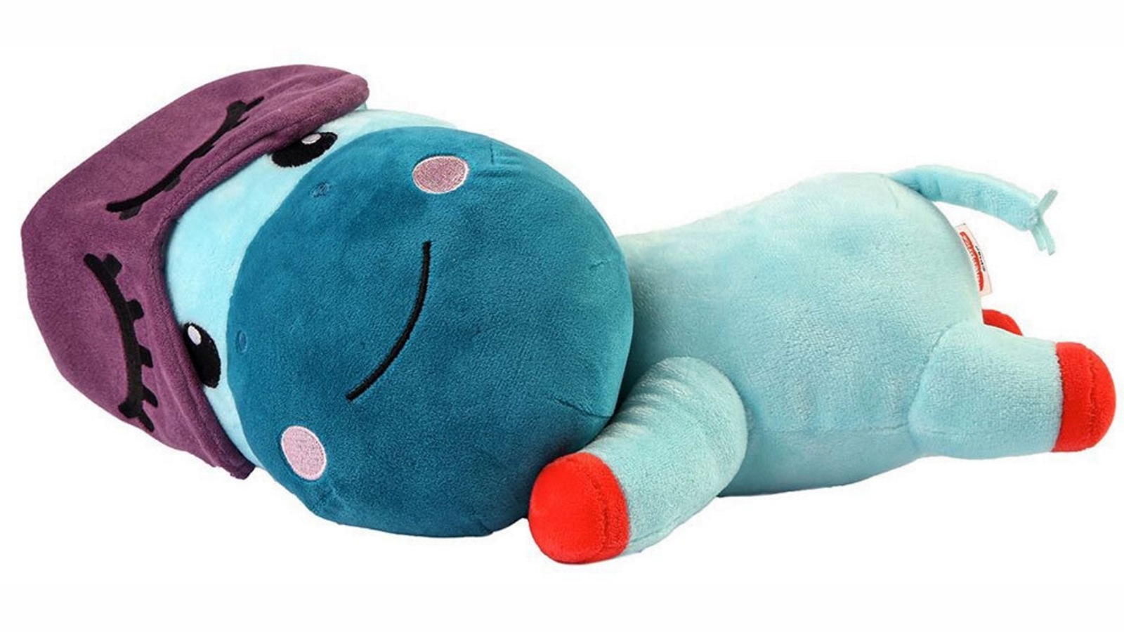 Fisher Price 30cm 12 Months+ Sleeping Time Plush Toy Animal - Hippopotimus