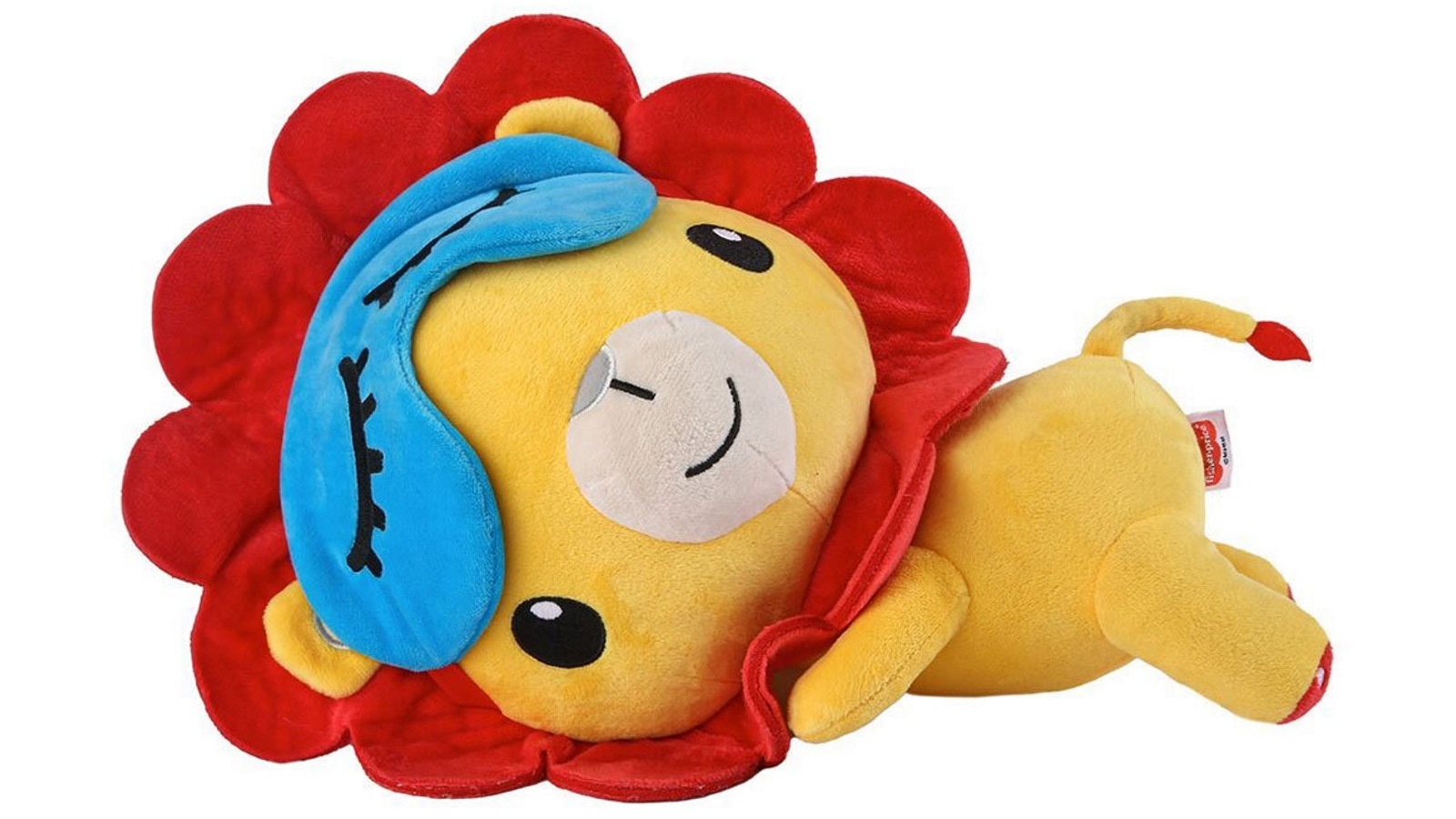  Fisher Price 30cm 12 Months+ Sleeping Time Plush Toy Animal - Lion
