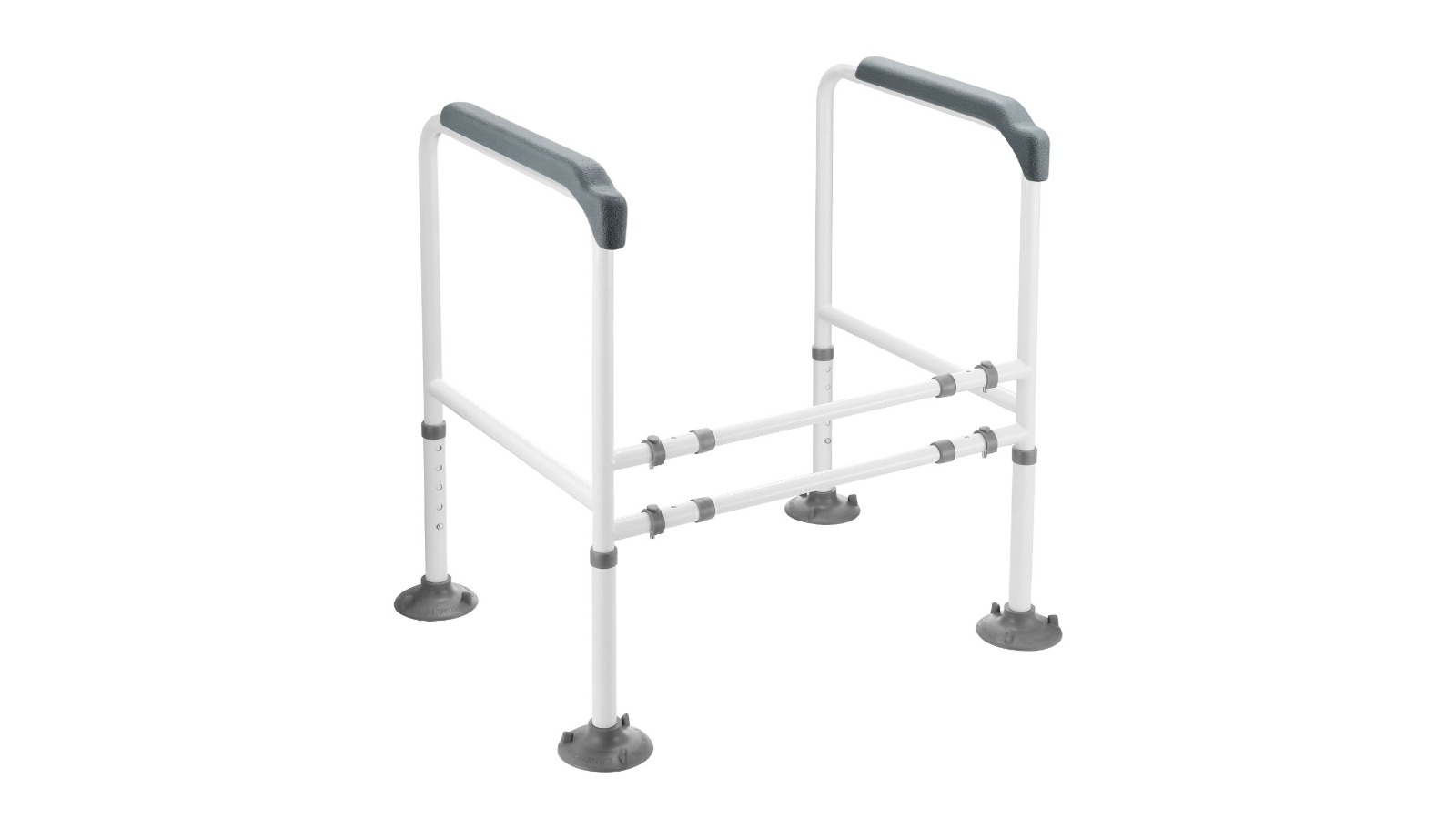  Steel Frame Adjustable Support Handles Bar Toilet Safety Rail