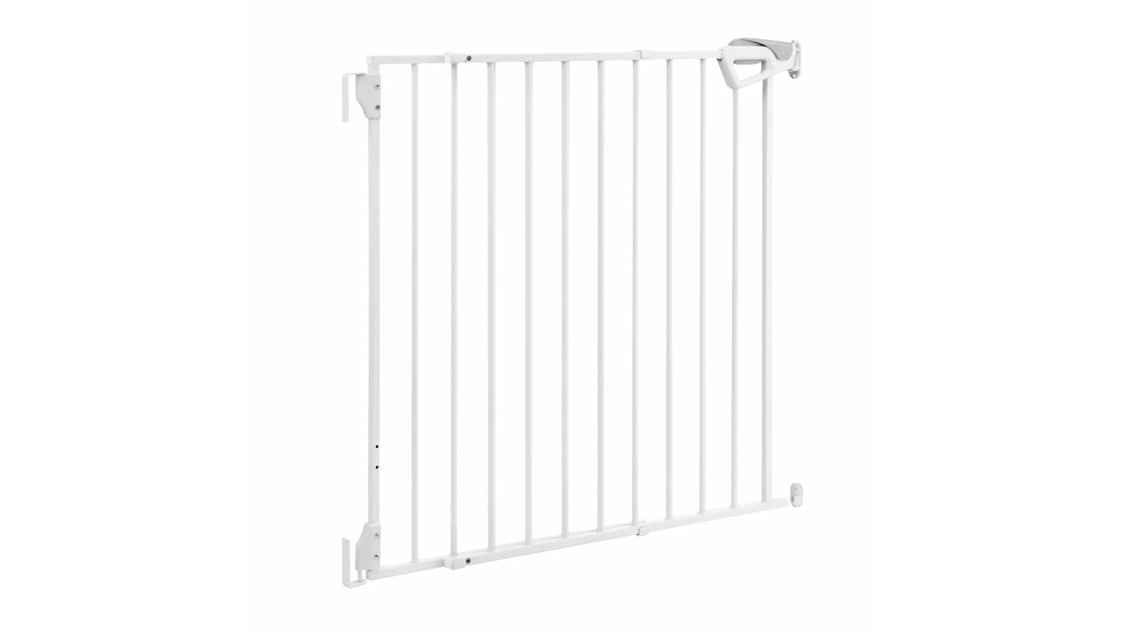 Pet Scene Adjustable Safety Gate Barrier - White