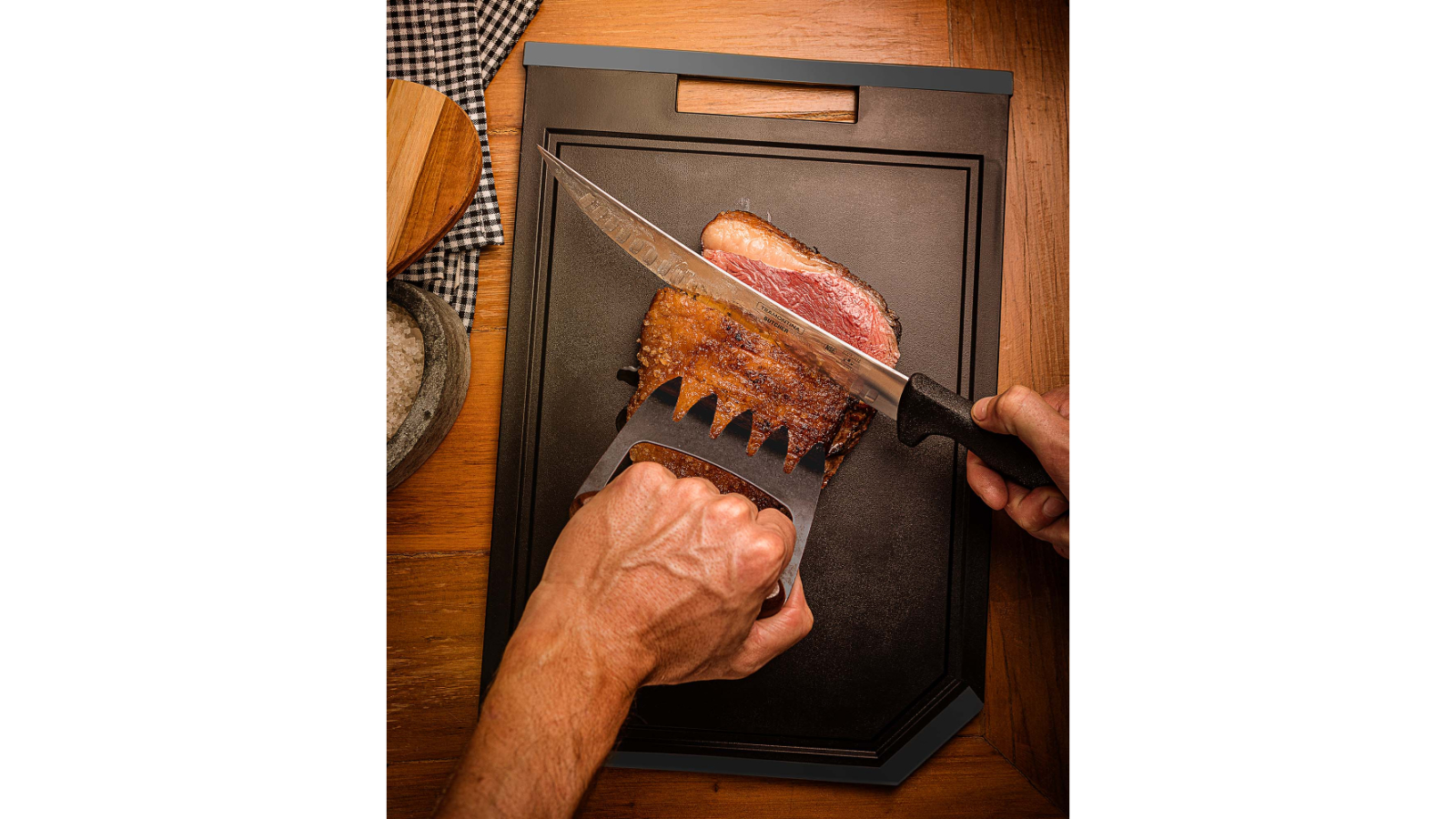 Set Barbecue TRAMONTINA 29899/199 - 12 Pezzi, Colore Nero Light - Foto 5