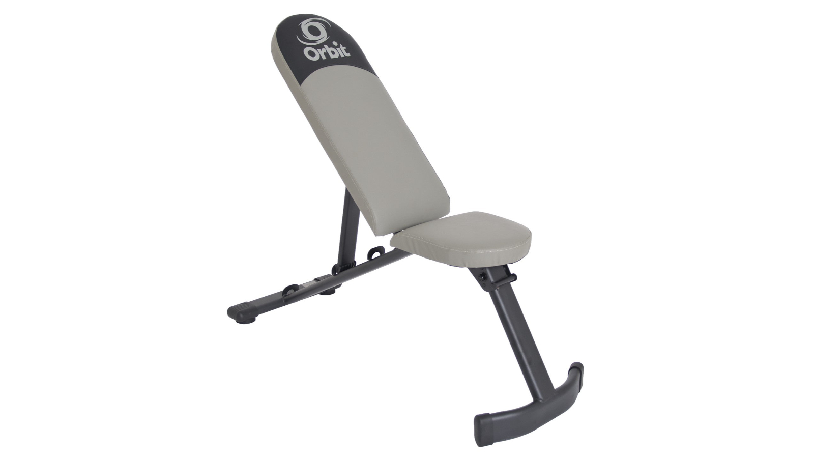 Orbit Fitness Flat to Incline Bench - Grey/Black