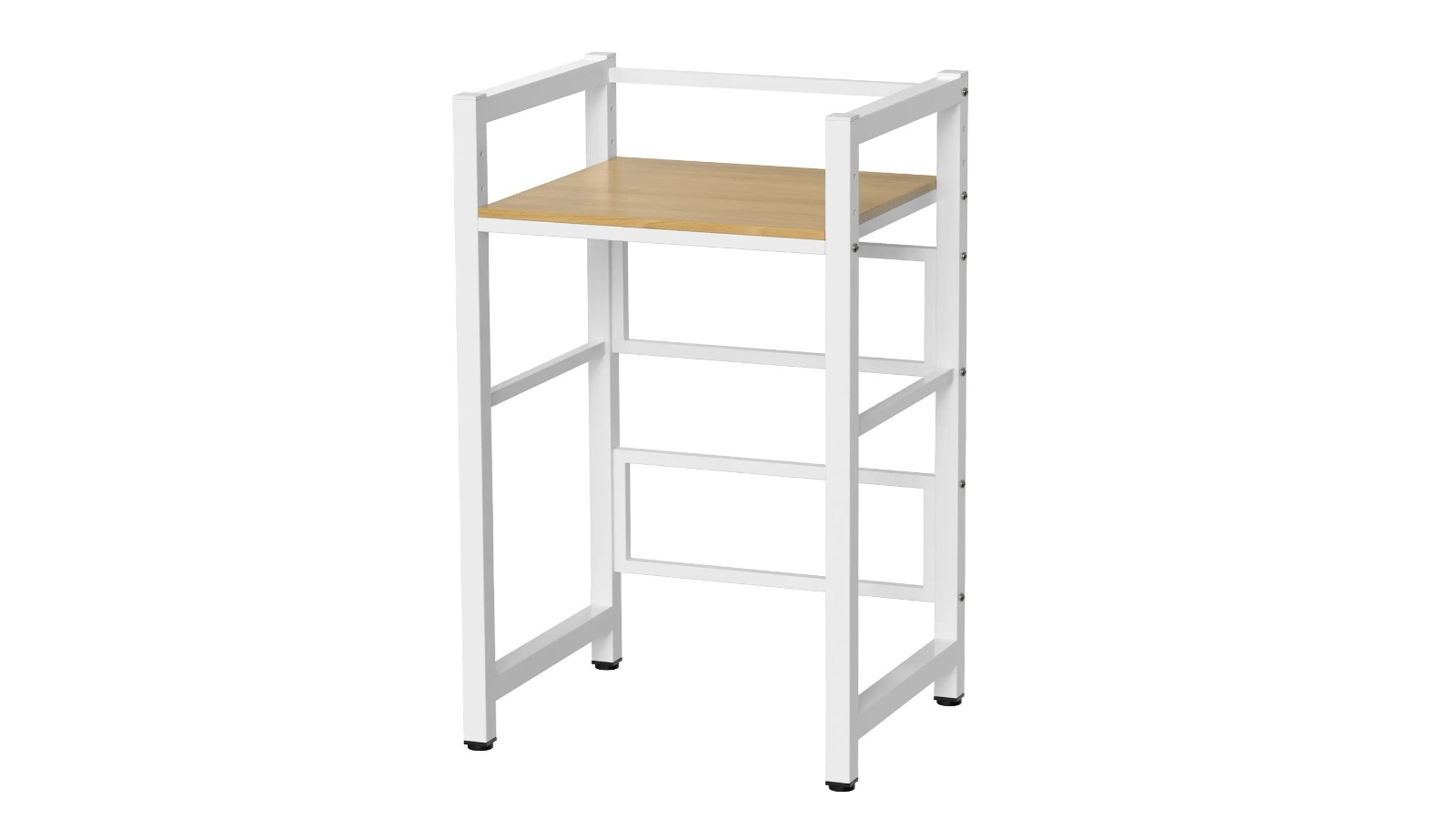 LUXSUITE Height Adjustable Over Washing Machine Storage Rack