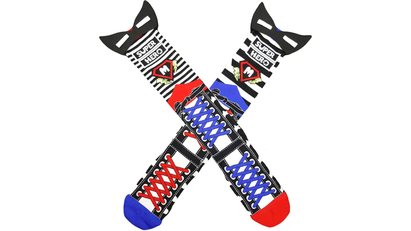 Madmia Kids and Adult Age 6year+ Superhero Sock