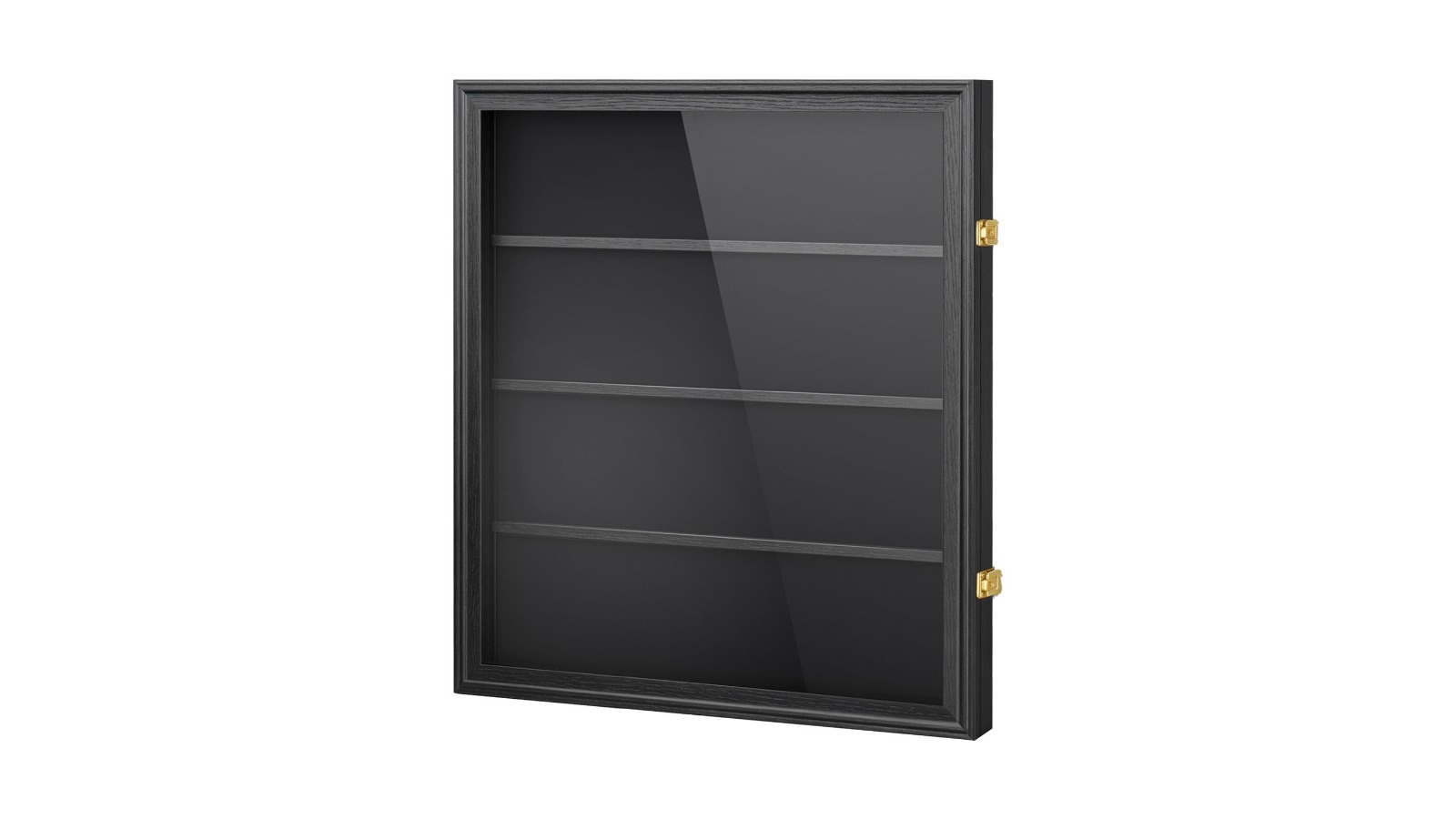63 x 56cm Lockable Graded Sports Card Wall Cabinet Display Case
