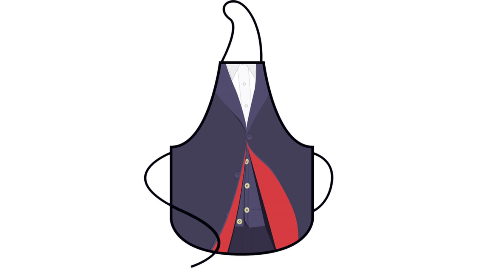 Doctor Who Twelfth Doctor Apron in a Tube