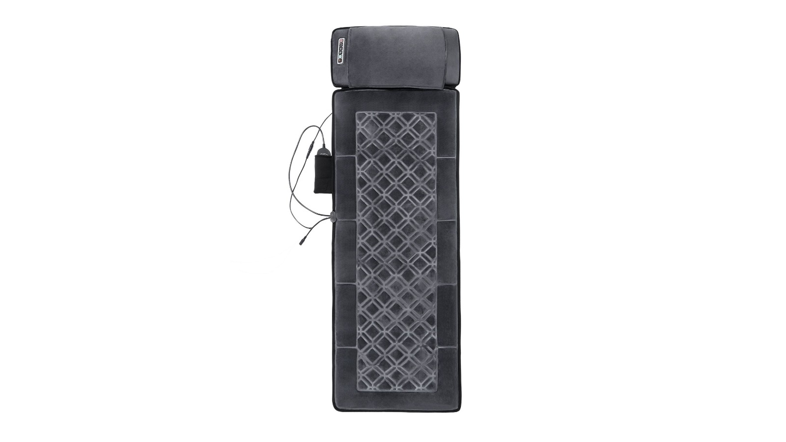 Homasa Black Heated Vibration Massage Mat