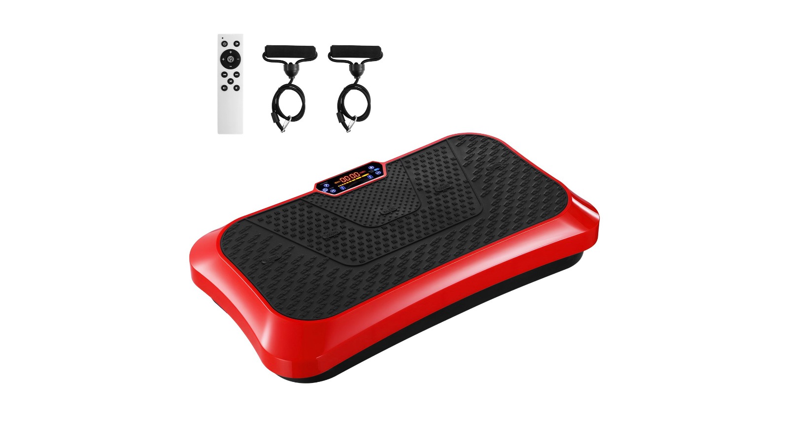 Full Body Vibration Plate Exercise Machine with Resistance Band