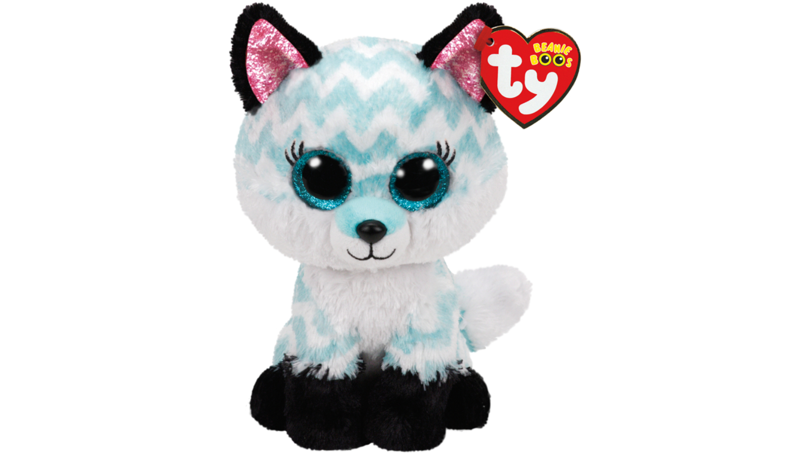 TY Beanie Boos Small Aqua Atlas Fox - 15cm