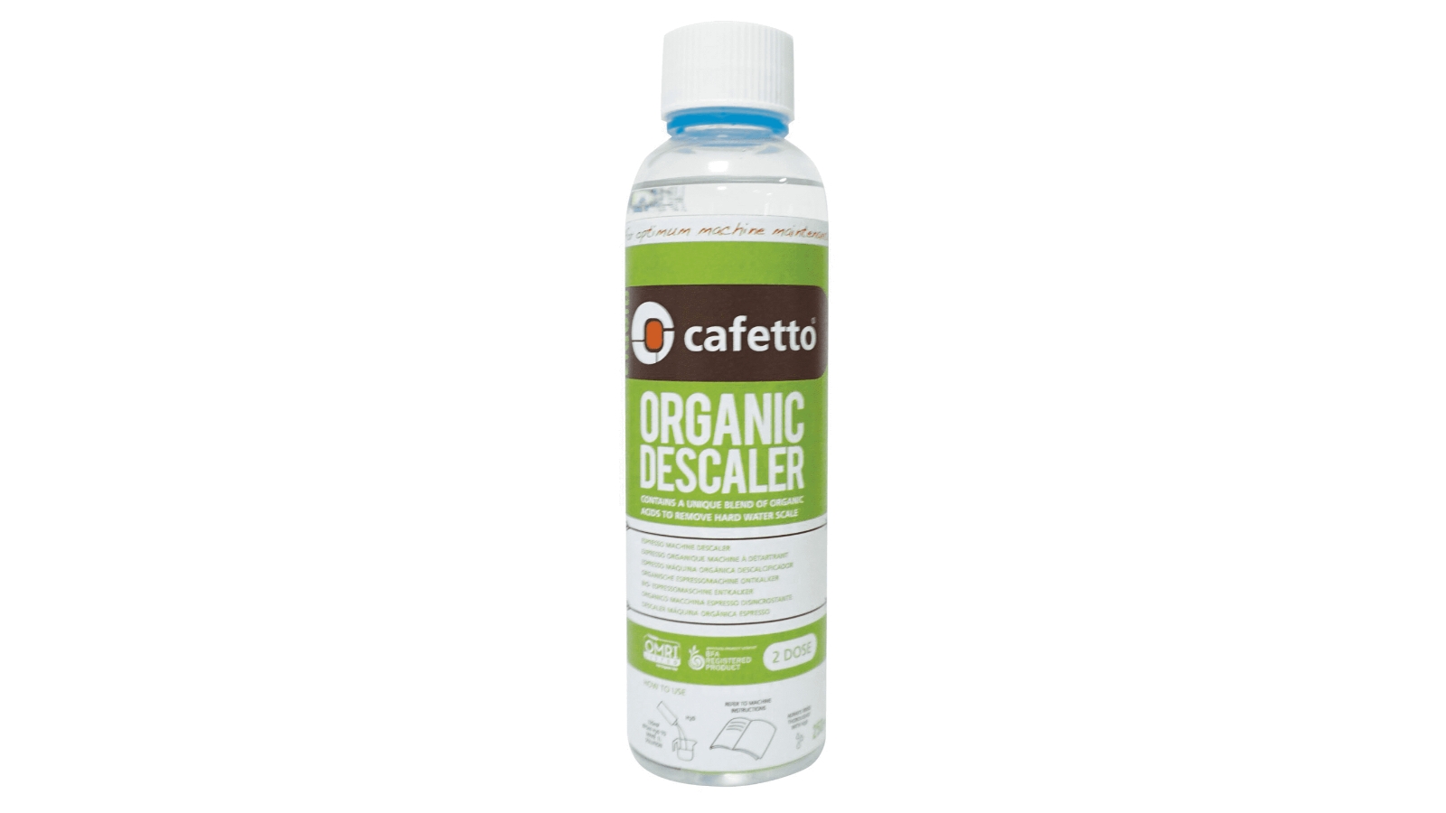 Cafetto Lod Organic Liquid Descaler - 250ml
