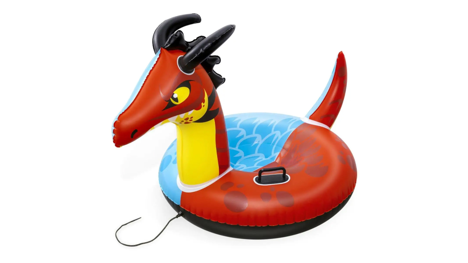 Bestway 142cm H2OGO Inflatable Dragon Fury Snow Tube Float - 6 year
