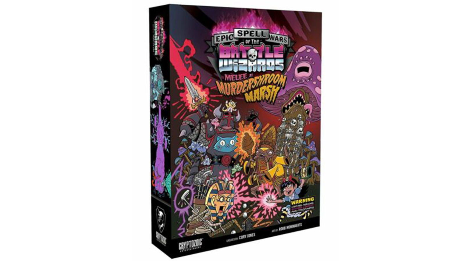 Epic Spell Wars Battle Wizard Melee Murdershroom Marsh Board Game