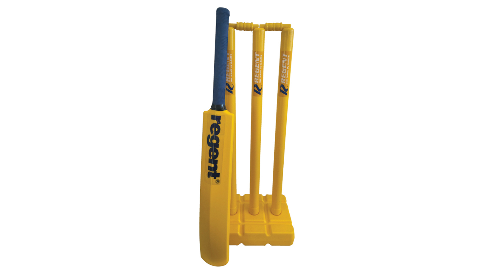 Regent Double Plastic Cricket Set with Carry Case Outdoor Beach/Park Family Game
