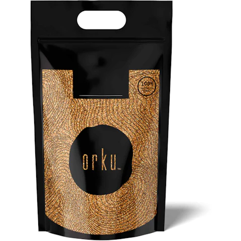 Orku Organic Whole Grain Golden Flaxseed - 20kg