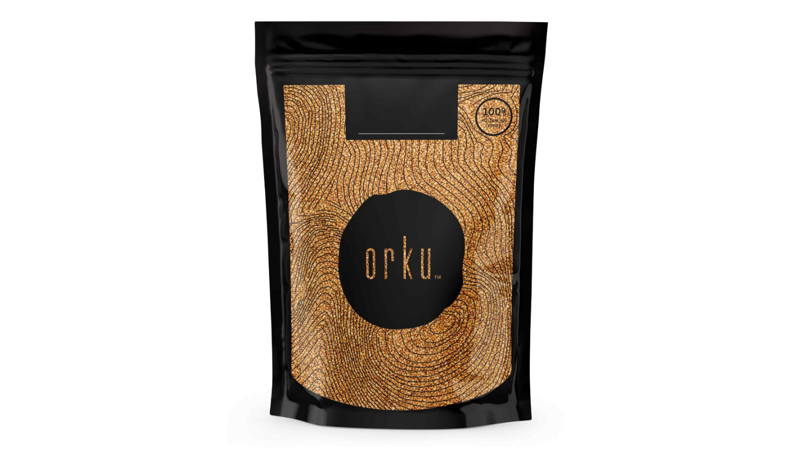 Orku Organic Whole Grain Golden Flaxseed - 100g 