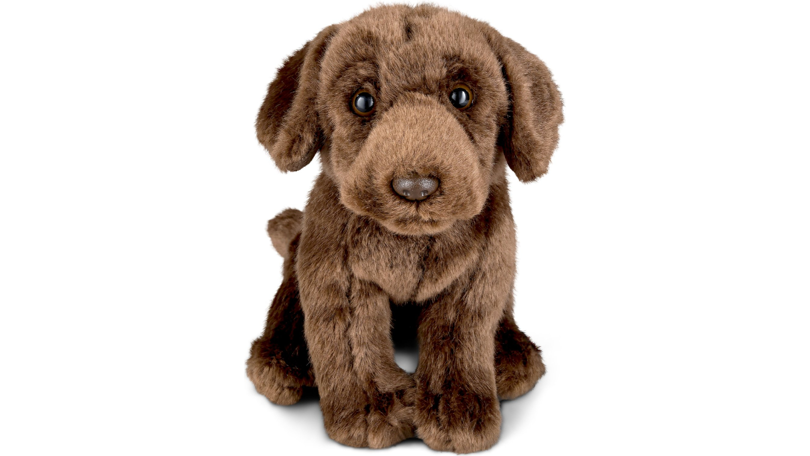 Living Nature Chocolate Labrador Plush Toy 22cm Harvey Norman