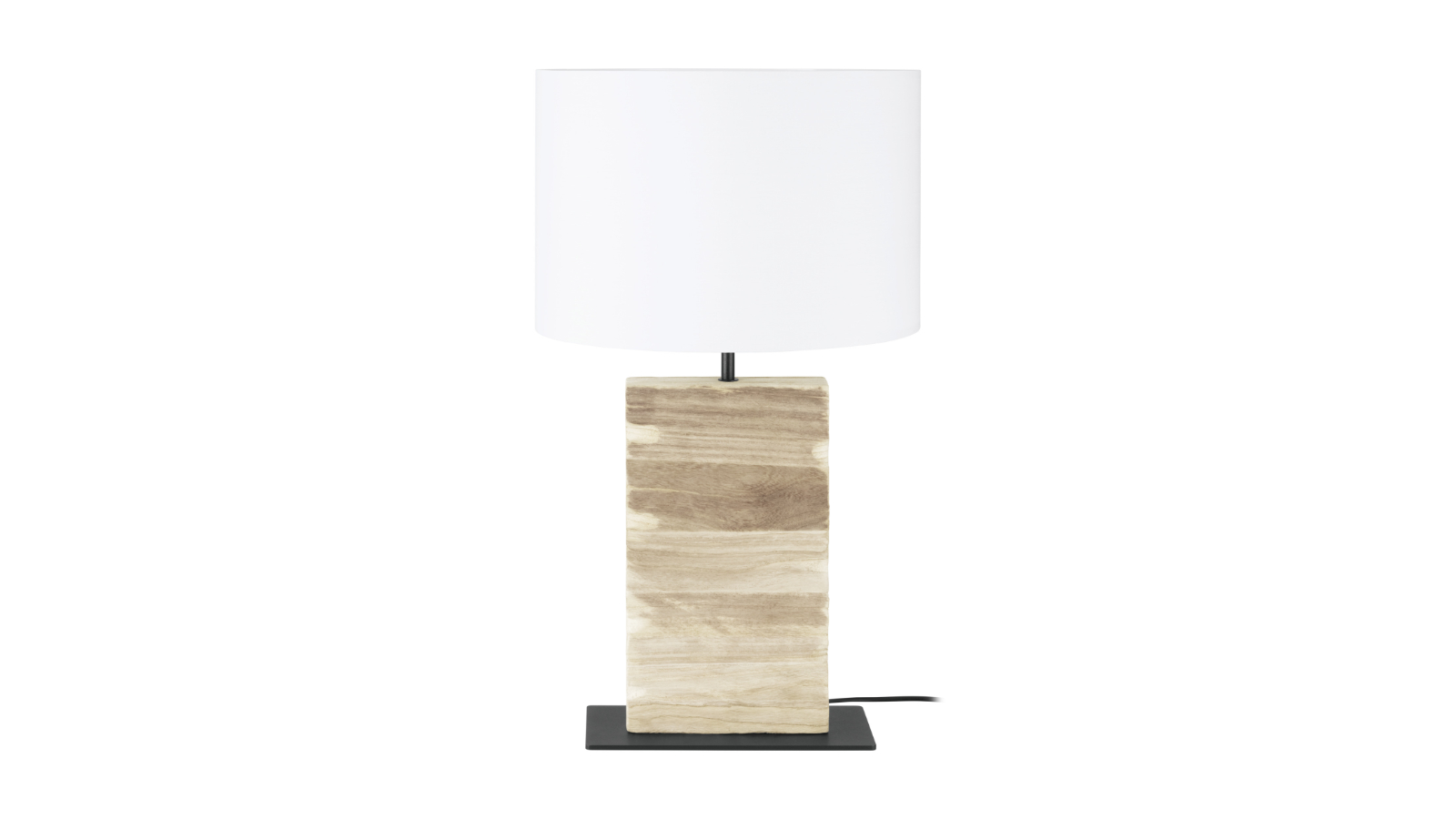 Eglo Contessore Table Lamp - Wood/White
