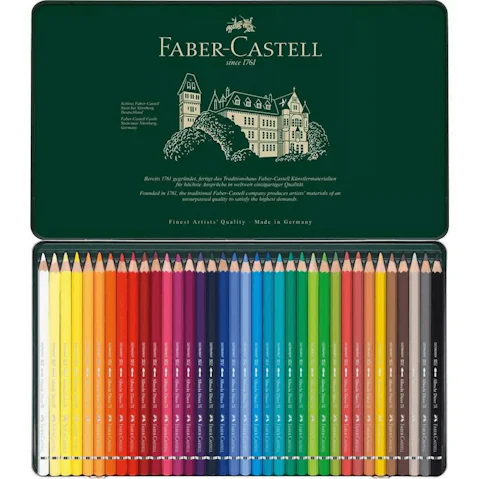 Faber-Castell Albrecht Durer 36 Water Colour Pencils Tin Set