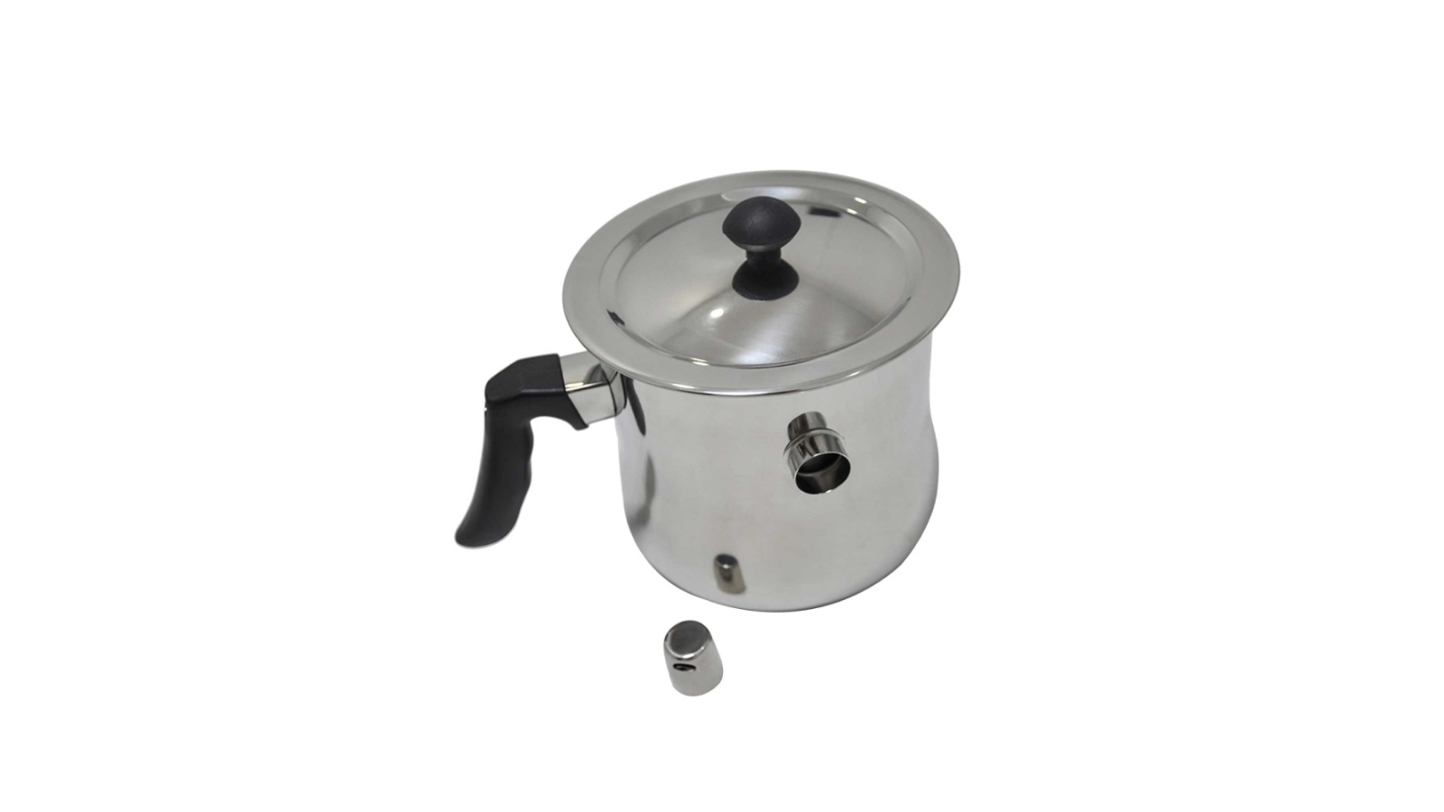 Rooster Farms Stainless Steel Double Boiler Wax Melter Pot - 1.4L 
