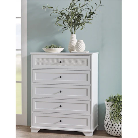 Snowdon 5-Drawer Tallboy