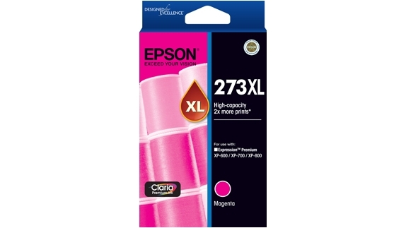 Epson 273XL High Capacity Claria Premium Photo Ink Cartridge - Magenta