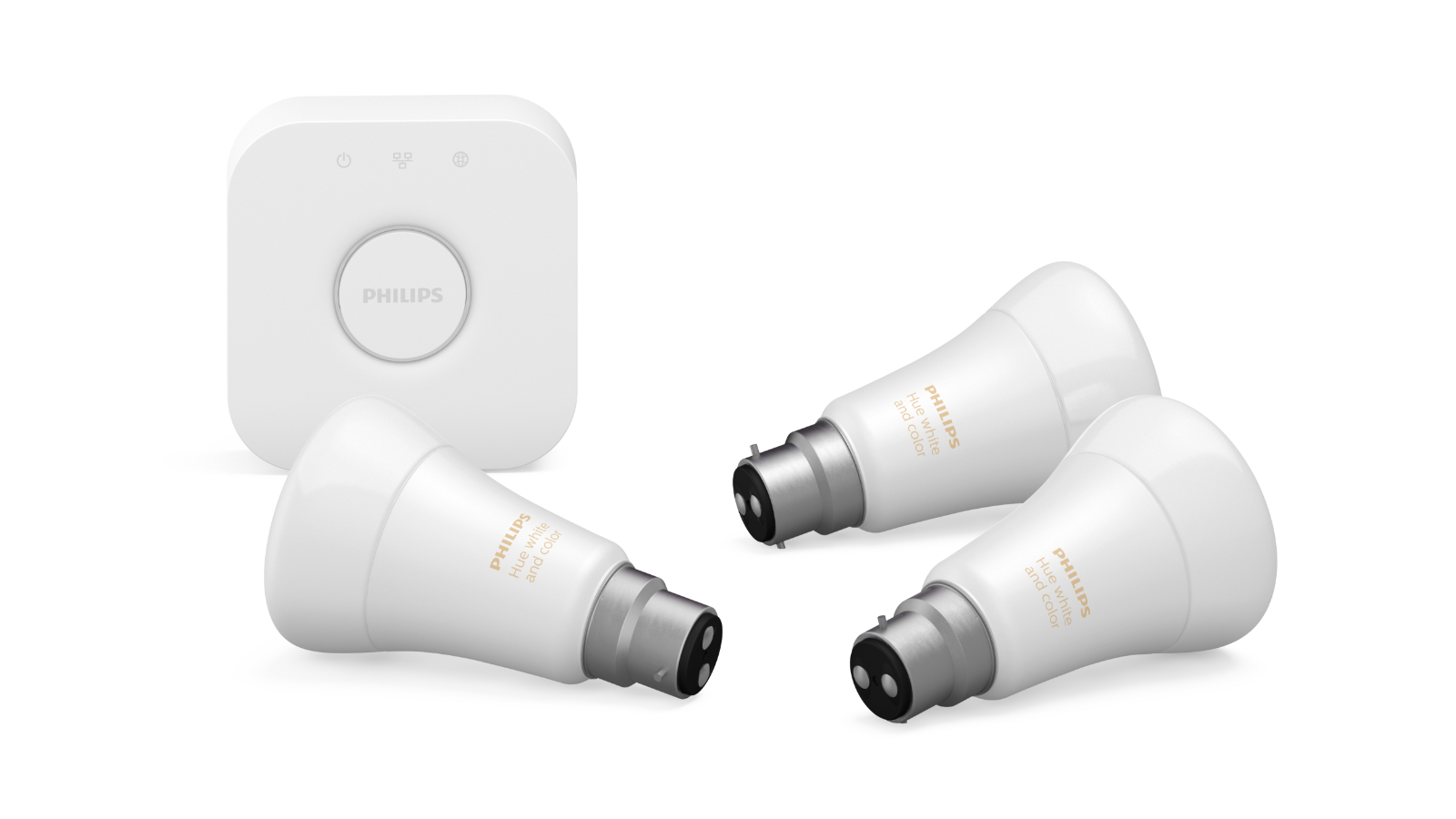 Philips hue white and colour ambiance b22 discount