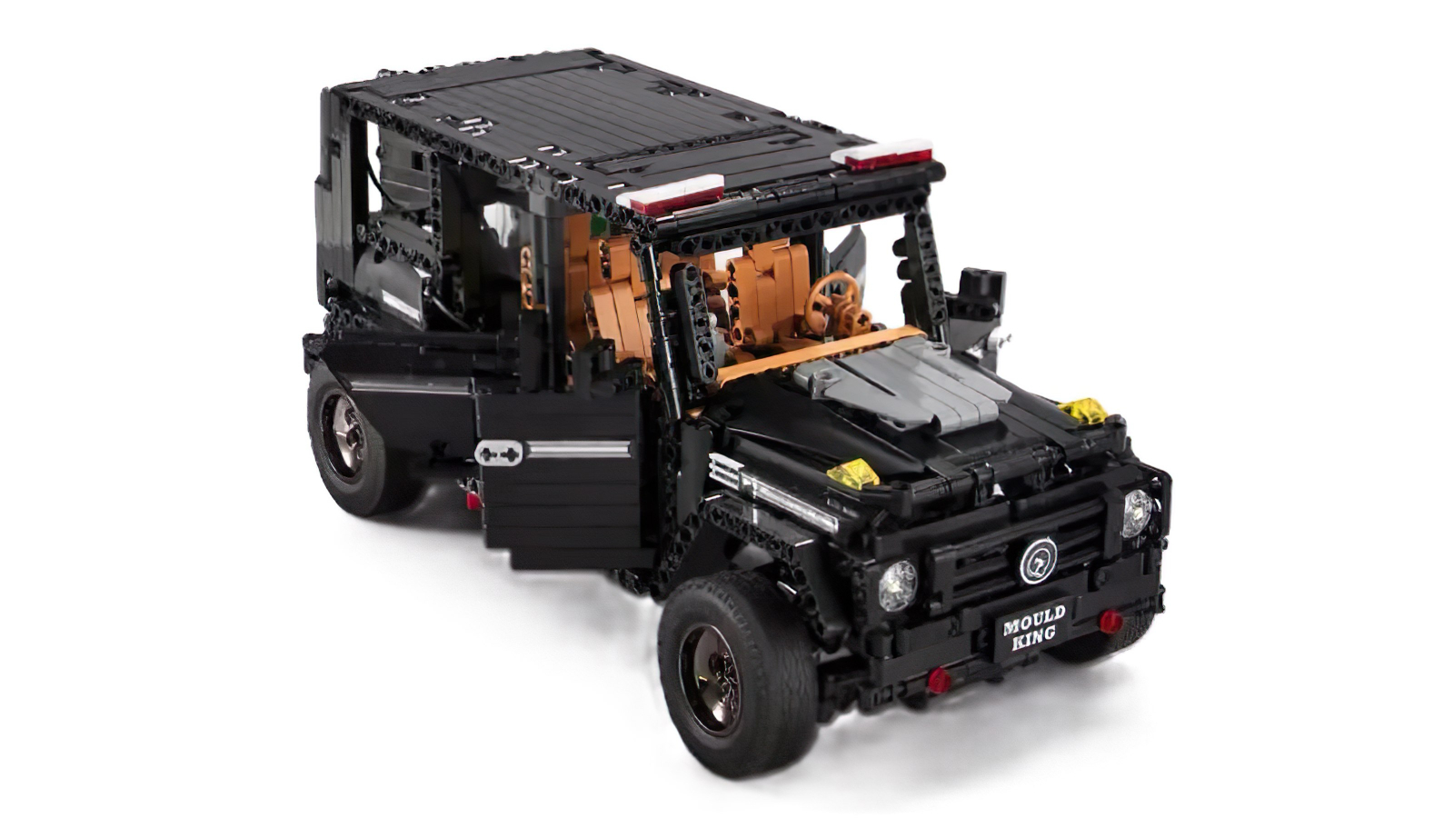 Mould King 1641 Piece Off-Road Vehicle Wrangler Car Jeep Building Blocks Toy