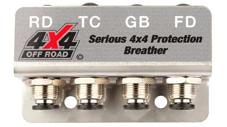 DMA 4x4 Off Road Universal System Diff Breather Kit 4 Port for Nissan