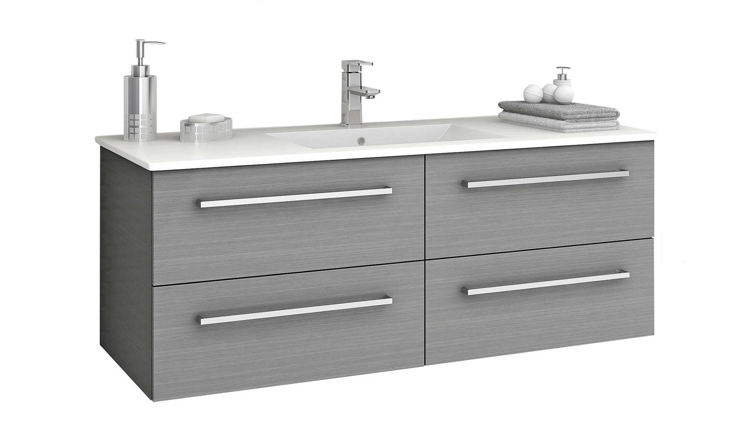 Timberline Paxton 1200mm WallHung Vanity with Centre Bowl Alpha