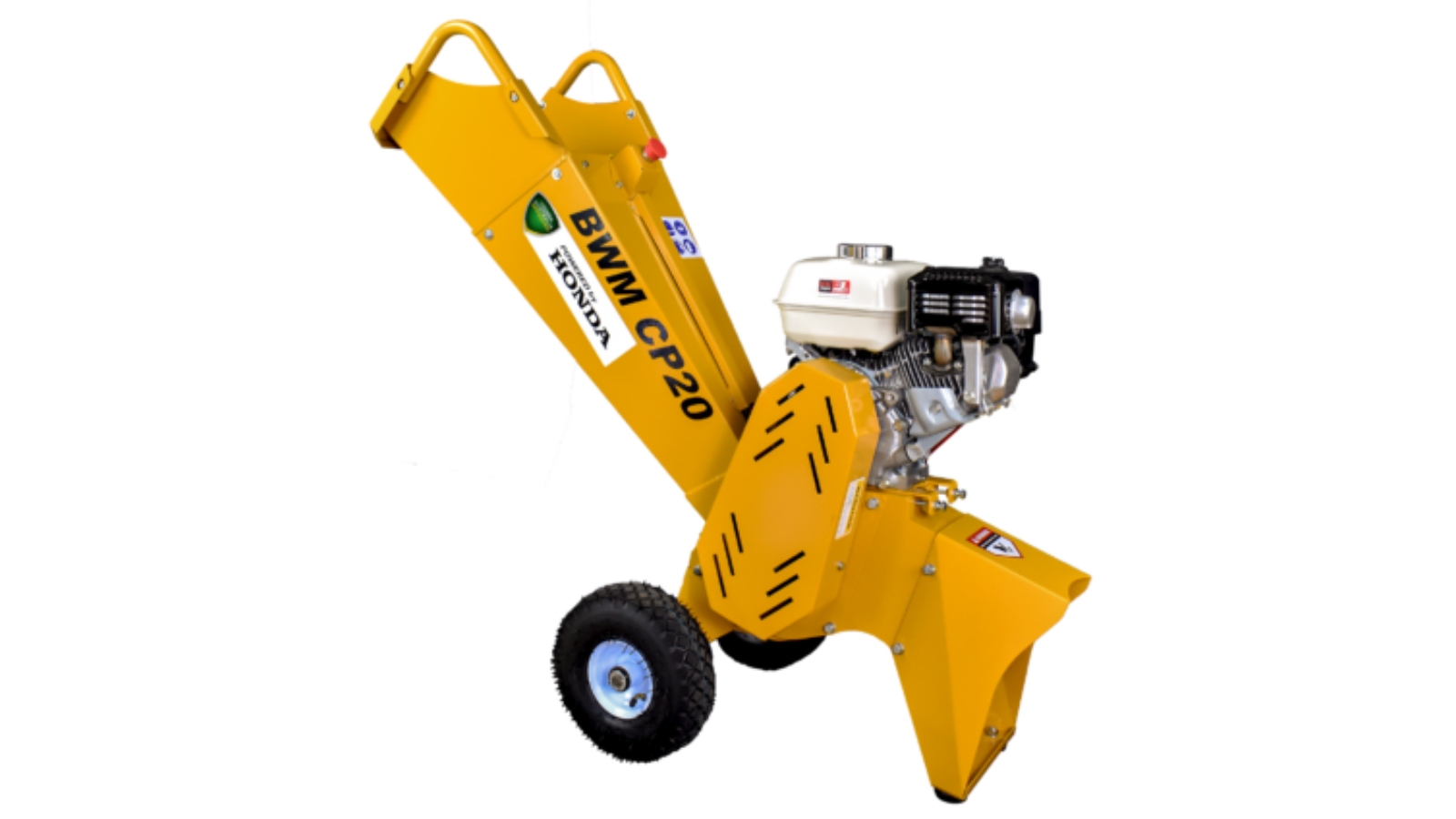 BWM Self Feeding Wood Chipper Shredder Honda GX200 Engine (CP20H