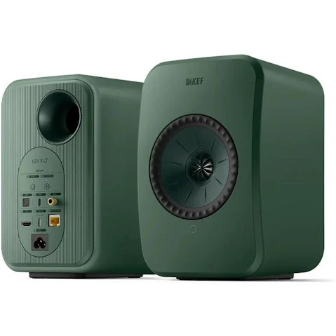 KEF LSX II LT Powered HiFi Speaker - Sage Green