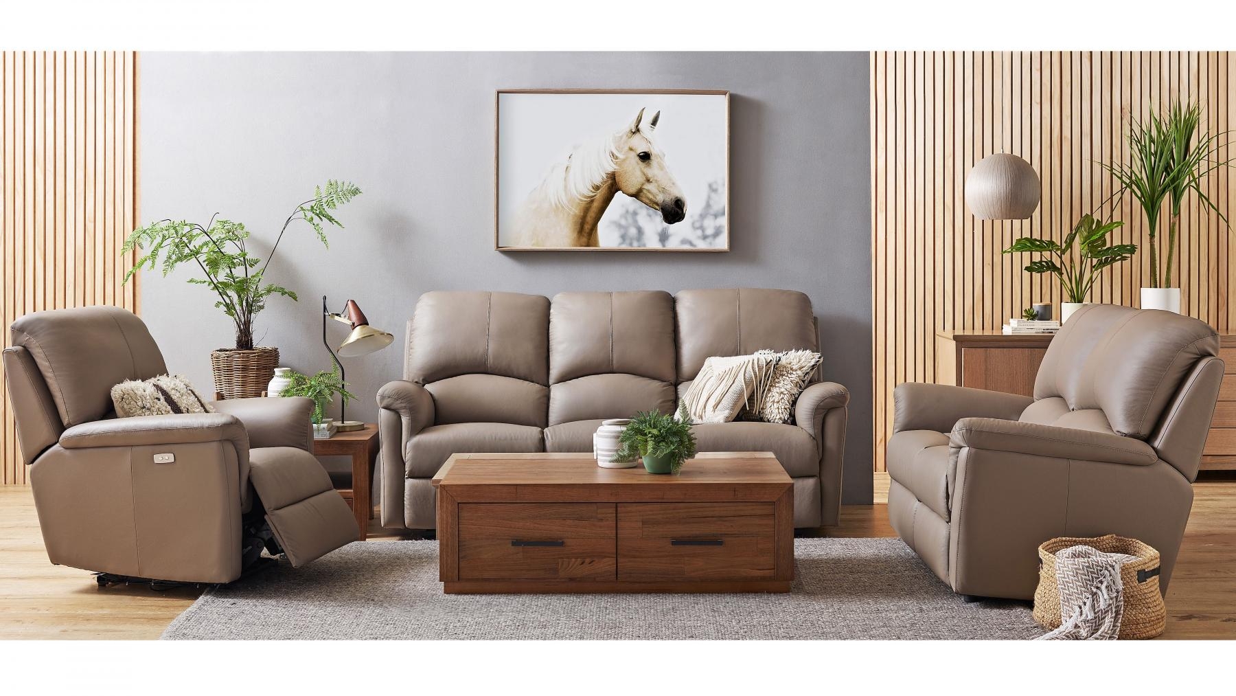 Harvey norman deals sofas leather