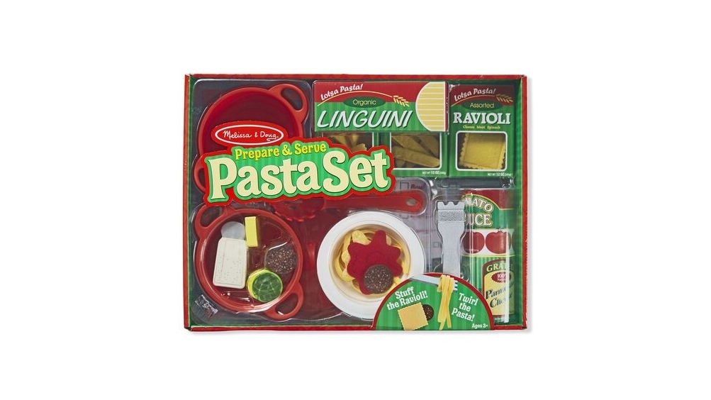 Melissa and Doug Prepare and Serve Pasta Set Harvey Norman