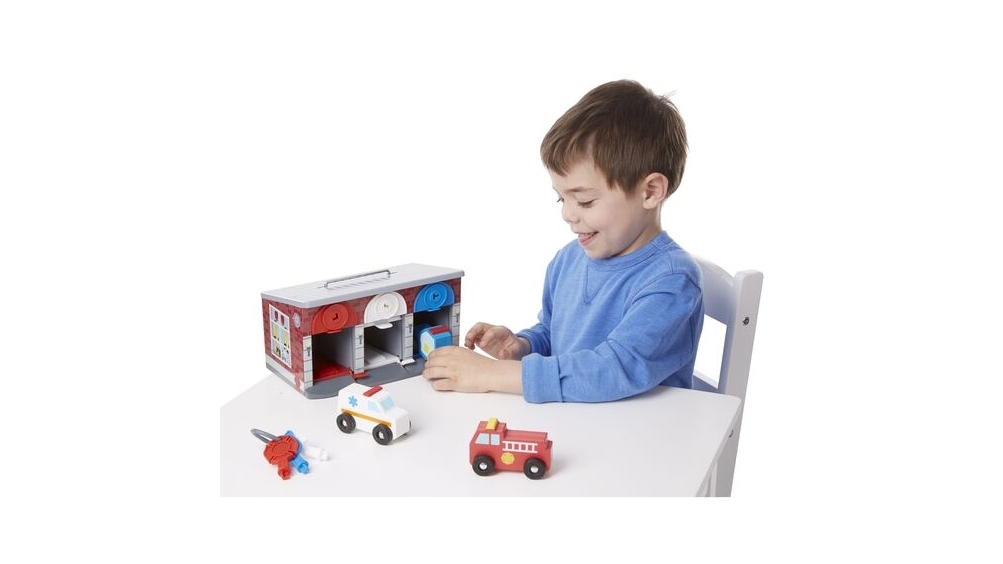 Melissa and doug lock and roll rescue garage online