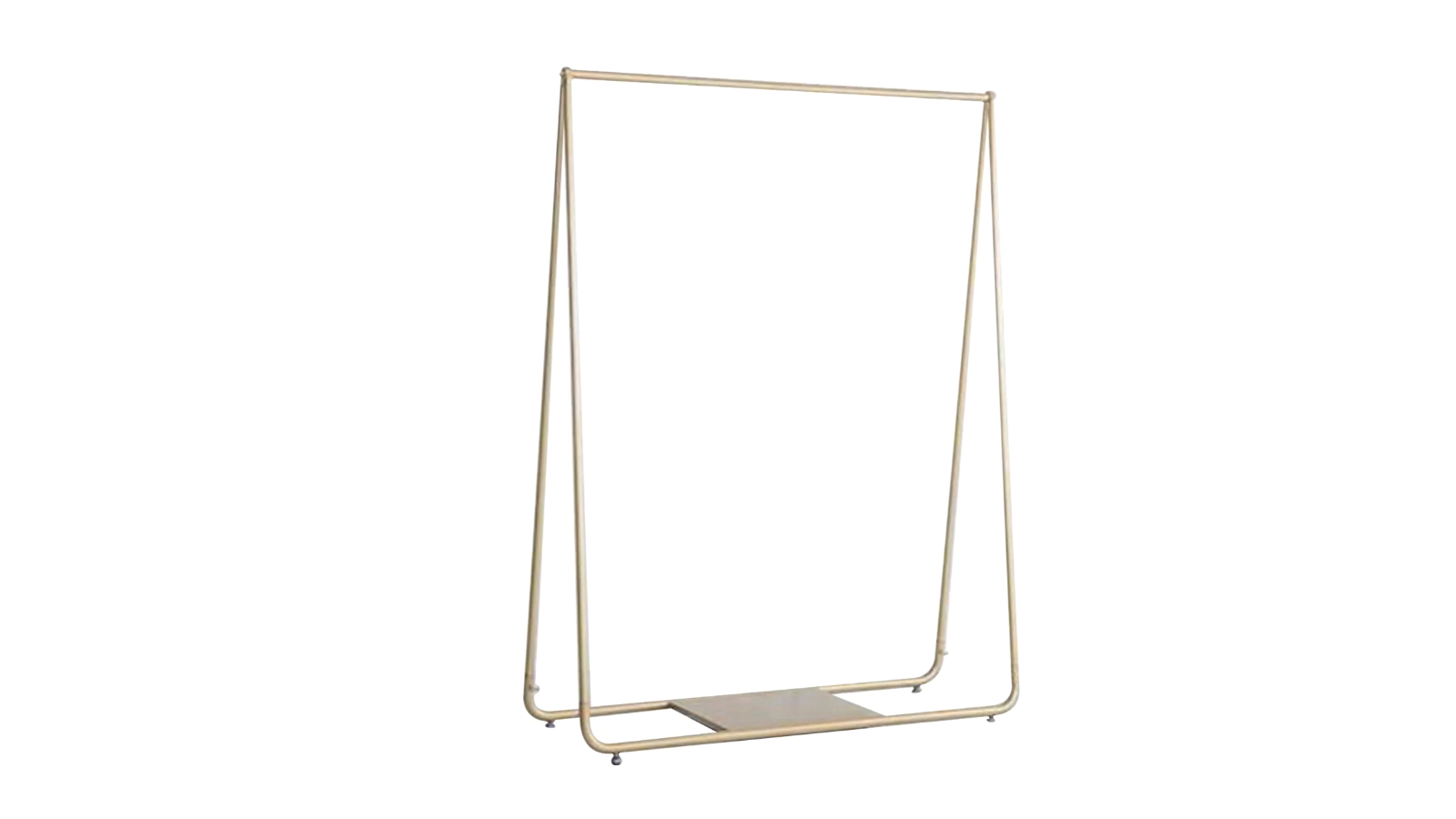 Serrano Gold Clothing Garment Display Rack