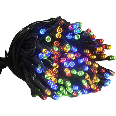 TM Twinkling Tidings Festive Christmas Solar String Light for Outdoor Brilliance