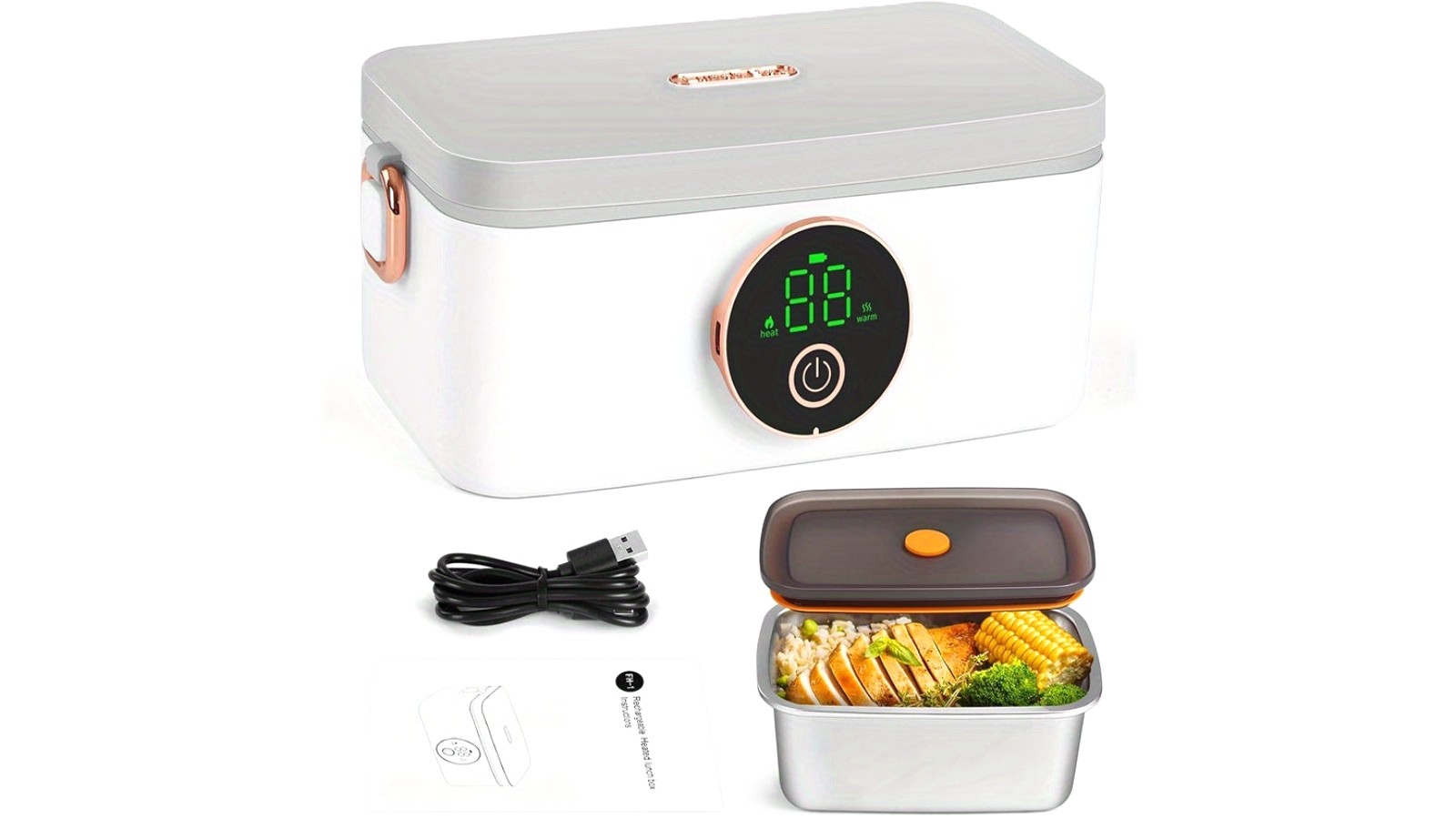 NNETM Electric Self-Heating Lunch Box